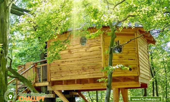 Stromodomek Vlčková - Glamping Jižní Morava