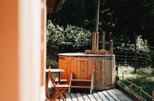 Jizerské domky - Modřínek - glamping Haratice