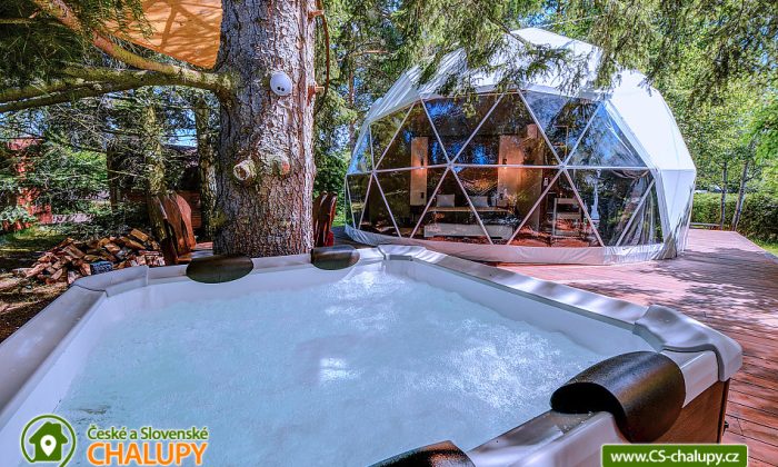 Glamping Tiché Místo s wellness - Slapy - Ždáň